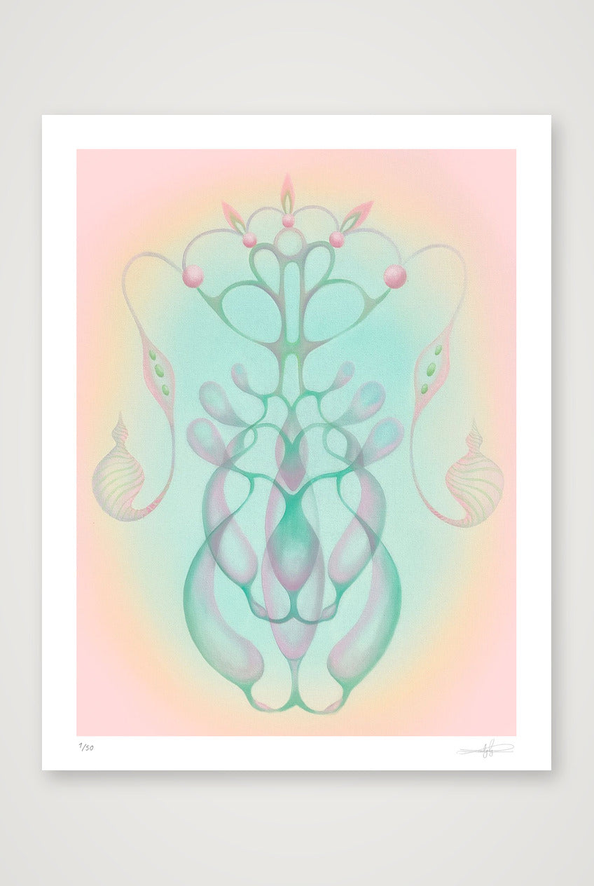 Parting Veil — 21×27cm, 8×11" Print only