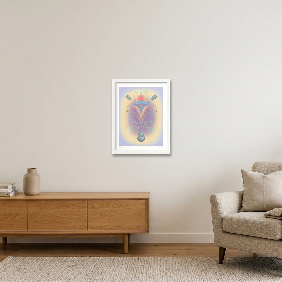 Morning Dew — 30×40cm, 12×16" White Frame