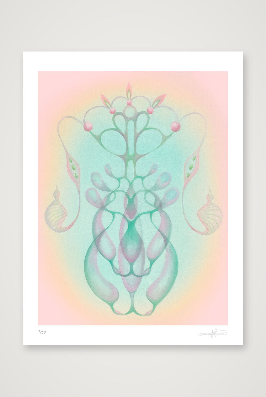 Parting Veil — 30×40cm, 12×16" Print only