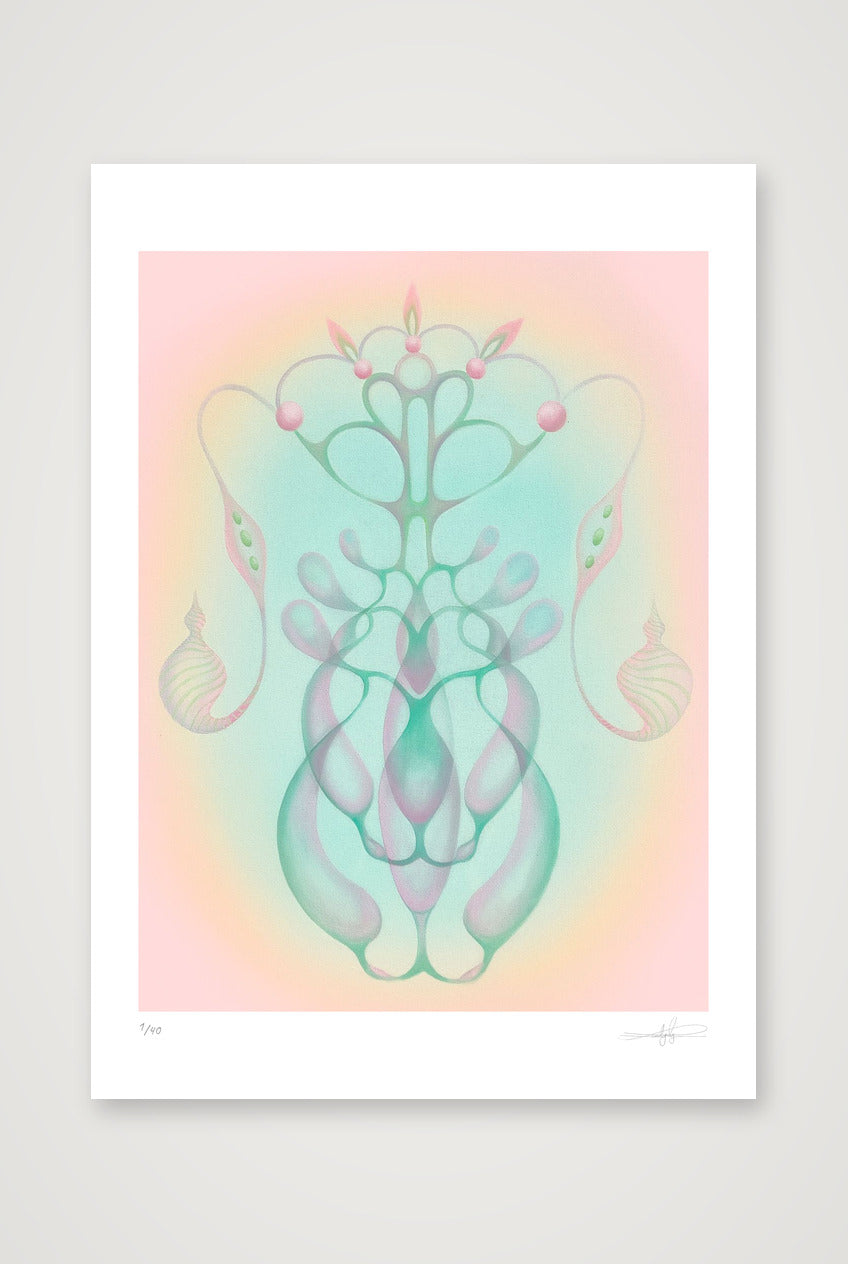 Parting Veil — 42×59cm, 17×23" Print only