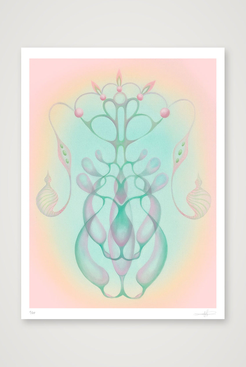 Parting Veil — 60×80cm, 24×31" Print only